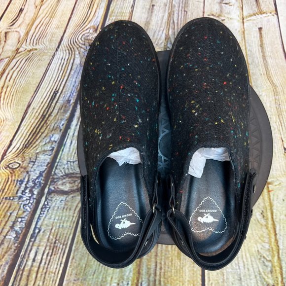 Rocket Dog Women's Studded Strap Flannel Platform Clogs Flats Sandals Size 9.5 - Picture 4 of 8